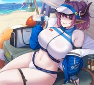 animal_ears artist:kanta bovine_horns character:ch'en_(arknights) character:ch'en_the_holungday_(arknights) character:lin_(arknights) character:sideroca_(arknights) character:sideroca_(light_breeze_lb03)_(arknights) dragon_girl dragon_horns horns in-series_category:forte in-series_category:lung in-series_category:lungmen in-series_category:minos in-series_category:zalak meta:source_deprecated rat_ears rat_girl series:arknights swimsuit // 4096x3738 // 1.1MB