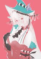 artist:cassava_sketch character:skadi_(arknights) character:skadi_the_corrupting_heart_(arknights) flushed_face hair_accessories in-series_category:abyssal_hunters in-series_category:&aelig;gir_(nation-state) in-series_category:&aelig;gir_(race) long_hair red_eyes series:arknights white_hair // 1449x2048 // 381KB