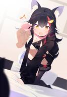 animal_ears character:ookami_mio in-series_category:gamers in-series_category:hololive_japan meta:artist_request meta:source_request meta:tagme series:hololive wolf_ears wolf_girl // 902x1300 // 850KB