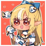 brown_skin character:shiranui_flare elf in-series_category:generation_3 in-series_category:hololive_japan meta:artist_request meta:source_request meta:tagme pointed_ears series:hololive // 900x900 // 460KB