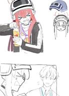 artist:ekoru character:rabu_(blue_archive) character:sensei_(blue_archive) delinquent halo helmet in-series_category:delinquents in-series_category:helmet_gang in-series_category:trinity_general_school long_hair red_eyes red_hair series:blue_archive // 1001x1392 // 179KB