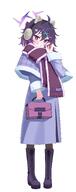 alternate_outfit artist:82jhin cat_ears character:haruka_(blue_archive) halo in-series_category:gehenna_academy in-series_category:problem_solver_68 purple_eyes purple_hair series:blue_archive // 888x2231 // 141KB