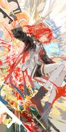 artist:ichika87 body_wings character:exusiai_(arknights) character:exusiai_the_new_covenant_(arknights) halo in-series_category:laterano in-series_category:sankta series:arknights // 2000x4000 // 1.2MB