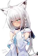 animal_ears character:shirakami_fubuki fox_ears fox_girl in-series_category:gamers in-series_category:generation_1 in-series_category:hololive_japan meta:artist_request meta:source_request meta:tagme series:hololive // 850x1235 // 1.1MB