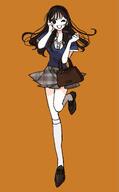 artist:yasu_urayaka brown_eyes brown_hair casual_clothes long_hair series:original // 1264x2048 // 131KB