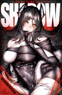 alternate_outfit animal_ears artist:indoor_gorilla black_hair character:ines_(arknights) dress english_text goat_ears goat_horns horns in-series_category:babel in-series_category:caprinae in-series_category:kazdel long_hair series:arknights yellow_eyes // 2341x3541 // 951KB