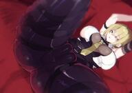artist:tazune beauty_mark blonde_hair character:evelyn_chevalier_(zenless_zone_zero) eye_liner in-series_category:stars_of_lyra puffy_vulva purple_eyes series:zenless_zone_zero shadow_over_eyes // 4096x2874 // 1.2MB