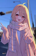 alternate_outfit artist:noire_kr blonde_hair casual_clothes character:otonose_kanade in-series_category:dev_is in-series_category:hololive_japan in-series_category:regloss long_hair red_eyes series:hololive // 1600x2480 // 1.7MB