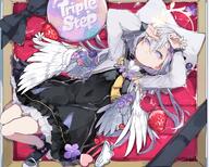 artist:ryo_skrdi body_wings character:azusa_(blue_archive) english_text feathered_wings hair_accessories halo in-series_category:make-up_work_club in-series_category:trinity_general_school long_hair purple_eyes series:blue_archive white_hair // 4096x3277 // 1.3MB