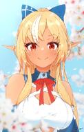 brown_skin character:shiranui_flare elf in-series_category:generation_3 in-series_category:hololive_japan meta:artist_request meta:source_request meta:tagme pointed_ears series:hololive // 2686x4222 // 6.5MB