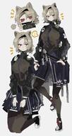 animal_ears artist:uhay bear_ears bear_girl brown_hair character:absinthe_(arknights) in-series_category:ursus_(nation-state) in-series_category:ursus_(race) red_eyes series:arknights short_hair // 2181x4096 // 695KB
