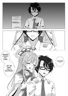 artist:rynn character:mimori_(blue_archive) character:sensei_(blue_archive) comic english_text halo in-series_category:allied_hyakkiyako_academy in-series_category:inner_discipline_club long_hair monochrome series:blue_archive // 2480x3508 // 1.6MB
