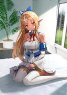 brown_skin character:shiranui_flare elf in-series_category:generation_3 in-series_category:hololive_japan meta:artist_request meta:source_request meta:tagme pointed_ears series:hololive // 2039x2894 // 909KB