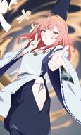 alternate_outfit artist:inuinuo_gataken character:ichijou_ririka in-series_category:dev_is in-series_category:hololive_japan in-series_category:regloss long_hair orange_hair red_eyes series:hololive // 2300x3833 // 761KB