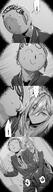 animal_ears artist:hxd9585 character:sensei_(blue_archive) character:shiroko_terror_(blue_archive) comic flushed_face groping hair_accessories halo handjob heterochromia hidden_groping in-series_category:abydos_high_school in-series_category:foreclosure_task_force long_hair monochrome reach-around series:blue_archive wolf_ears wolf_girl // 1000x3631 // 1.8MB