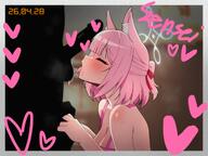 animal_ears artist:manli ball_sucking character:niko_(blue_archive) english_text flushed_face fox_ears fox_girl hair_bow halo in-series_category:fox_squad in-series_category:SRT_special_academy penis_over_face pink_hair ponytail saliva_string series:blue_archive short_hair steaming_body // 2000x1500 // 3.5MB