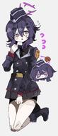 artist:uhay character:haruka_(blue_archive) halo in-series_category:gehenna_academy in-series_category:problem_solver_68 purple_eyes purple_hair series:blue_archive short_hair // 1142x2671 // 249KB