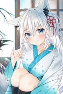 animal_ears character:shirakami_fubuki fox_ears fox_girl in-series_category:gamers in-series_category:generation_1 in-series_category:hololive_japan meta:artist_request meta:source_request meta:tagme series:hololive // 850x1275 // 1.1MB
