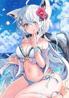 animal_ears character:shirakami_fubuki fox_ears fox_girl in-series_category:gamers in-series_category:generation_1 in-series_category:hololive_japan meta:artist_request meta:source_request meta:tagme series:hololive // 2894x4093 // 711KB