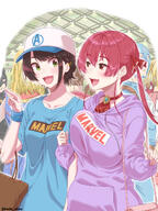 character:houshou_marine character:oozora_subaru heterochromia in-series_category:generation_2 in-series_category:generation_3 in-series_category:hololive_japan meta:artist_request meta:source_request meta:tagme series:hololive // 934x1246 // 1.0MB