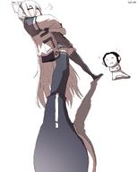 artist:kai_xin character:doodle_sensei_(blue_archive) character:key_(blue_archive) character:sensei_(blue_archive) hair_down_the_middle halo in-series_category:game_development_department in-series_category:millenium_science_school long_hair series:blue_archive white_hair // 2894x3628 // 368KB