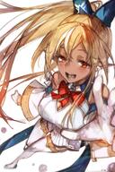brown_skin character:shiranui_flare elf in-series_category:generation_3 in-series_category:hololive_japan meta:artist_request meta:source_request meta:tagme pointed_ears series:hololive // 2678x4017 // 1.0MB