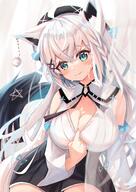 animal_ears character:shirakami_fubuki fox_ears fox_girl in-series_category:gamers in-series_category:generation_1 in-series_category:hololive_japan meta:artist_request meta:source_request meta:tagme series:hololive // 2894x4093 // 919KB