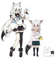 animal_ears character:shirakami_fubuki fox_ears fox_girl in-series_category:gamers in-series_category:generation_1 in-series_category:hololive_japan meta:artist_request meta:source_request meta:tagme series:hololive // 1878x2000 // 662KB