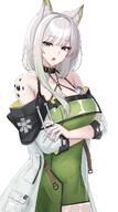 animal_ears artist:kanta cat_ears cat_girl character:kal'tsit_(arknights) in-series_category:feline in-series_category:rhodes_island meta:source_deprecated series:arknights // 2285x4096 // 599KB