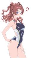 artist:kamitosayu blue_eyes character:hanami_saki_(gakuen_idolmaster) hair_bun red_hair series:gakuen_idolmaster series:idolmaster swimsuit twin_tails // 1119x2047 // 184KB
