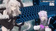 animal_ears cat_ears cat_girl character:nekomata_okayu character:shishiro_botan in-series_category:gamers in-series_category:generation_5 in-series_category:hololive_japan lion_ears lion_girl meta:artist_request meta:source_request meta:tagme series:hololive // 554x308, 4.7s // 384KB