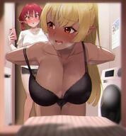 brown_skin character:shiranui_flare elf in-series_category:generation_3 in-series_category:hololive_japan meta:artist_request meta:source_request meta:tagme pointed_ears series:hololive // 1080x1163 // 112KB