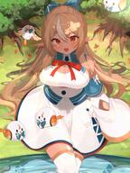 brown_skin character:shiranui_flare elf in-series_category:generation_3 in-series_category:hololive_japan meta:artist_request meta:source_request meta:tagme pointed_ears series:hololive // 1536x2048 // 396KB