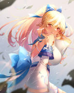 brown_skin character:shiranui_flare elf in-series_category:generation_3 in-series_category:hololive_japan meta:artist_request meta:source_request meta:tagme pointed_ears series:hololive // 1195x1500 // 876KB