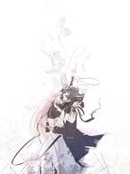 artist:fabledtactician character:doctor_(arknights) character:theresa_(arknights) demon_horns dress horns in-series_category:babel in-series_category:kazdel in-series_category:sarkaz long_hair pink_hair series:arknights // 1536x2048 // 259KB