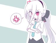 anger_vein artist:ojibi character:key_(blue_archive) hair_bow hair_down_the_middle halo in-series_category:game_development_department in-series_category:millenium_science_school long_hair pink_eyes ponytail series:blue_archive white_hair // 4096x3162 // 493KB
