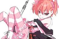 ahoge artist:hoffun_2 beauty_mark character:neru_(blue_archive) halo in-series_category:cleaning_&_clearing in-series_category:millenium_science_school magical_girl series:blue_archive // 1347x907 // 187KB
