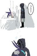 animal_ears artist:kanuluillust character:doctor_(arknights) character:rope_(arknights) comic in-series_category:cautus in-series_category:lungmen japanese_text rabbit_ears rabbit_girl series:arknights // 1000x1500 // 96KB