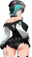 artist:tomo_0843 beauty_mark black_hair character:rindou_chihaya in-series_category:dev_is in-series_category:flow_glow in-series_category:hololive_japan red_eyes series:hololive short_hair teasing // 2307x4091 // 553KB