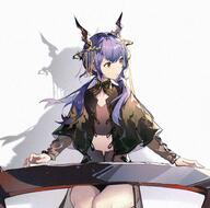 character:ch'en_(arknights) dragon_girl dragon_horns horns in-series_category:lung in-series_category:lungmen meta:artist_request meta:source_request meta:tagme series:arknights // 1549x1536 // 842KB
