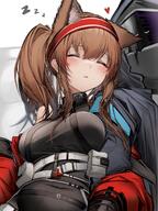 animal_ears artist:tab_head character:angelina_(arknights) character:angelina_(distinguished_visitor)_(arknights) character:doctor_(arknights) fox_ears fox_girl in-series_category:siracusa in-series_category:vulpo meta:source_request series:arknights torogao // 3070x4096 // 1.1MB