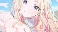 artist:kasasagi blonde_hair blue_eyes character:juou_sena_(gakuen_idolmaster) long_hair series:gakuen_idolmaster series:idolmaster // 1280x720 // 145KB
