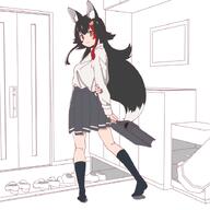 animal_ears character:ookami_mio in-series_category:gamers in-series_category:hololive_japan meta:artist_request meta:source_request meta:tagme series:hololive wolf_ears wolf_girl // 721x720 // 214KB