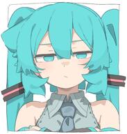 artist:abmayo blue_eyes blue_hair character:hatsune_miku long_hair series:vocaloid twin_tails // 2331x2451 // 292KB