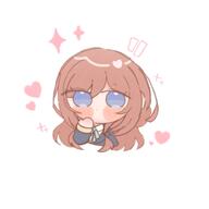 artist:ksn-yakisoba blue_eyes brown_hair character:himesaki_rinami_(gakuen_idolmaster) chibi long_hair series:gakuen_idolmaster series:idolmaster // 2048x2048 // 93KB