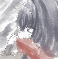 artist:kowa black_hair blue_eyes character:ui_(blue_archive) halo in-series_category:library_committee in-series_category:trinity_general_school series:blue_archive // 1786x1818 // 383KB