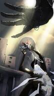 artist:nolapple body_wings character:exusiai_(arknights) character:exusiai_the_new_covenant_(arknights) halo in-series_category:laterano in-series_category:sankta red_hair series:arknights short_hair // 1620x2880 // 385KB