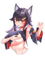 animal_ears character:ookami_mio in-series_category:gamers in-series_category:hololive_japan meta:artist_request meta:source_request meta:tagme series:hololive wolf_ears wolf_girl // 2400x3138 // 2.1MB