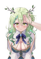 beauty_mark character:ceres_fauna horns in-series_category:council in-series_category:hololive_english in-series_category:promise meta:artist_request meta:source_request meta:tagme series:hololive // 724x1049 // 487KB