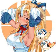 brown_skin character:shiranui_flare elf in-series_category:generation_3 in-series_category:hololive_japan meta:artist_request meta:source_request meta:tagme pointed_ears series:hololive // 1939x1802 // 419KB